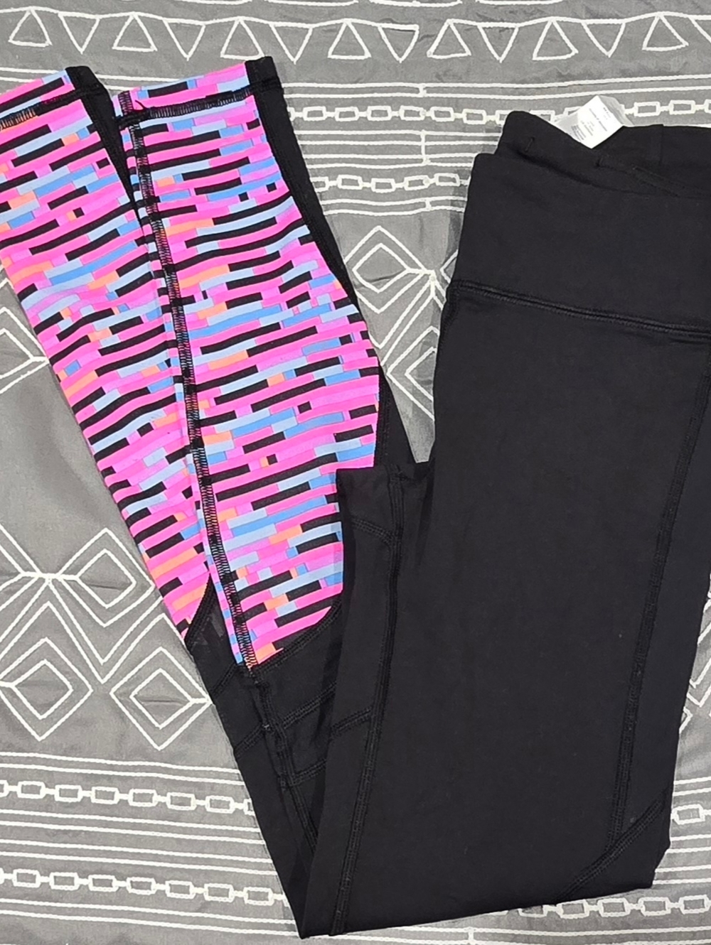 Ivivva Girls High Waisted Leggings Size 10 Youth - Picture 1 of 7
